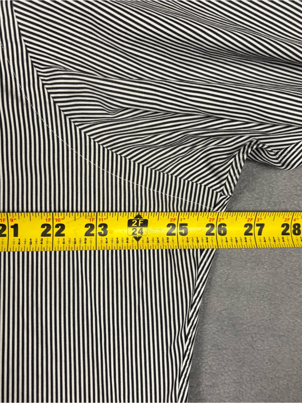 Polo Ralph Lauren Regent Dress Shirt 16.5 33 Striped French Cuff Mens Classic - Picture 6 of 9